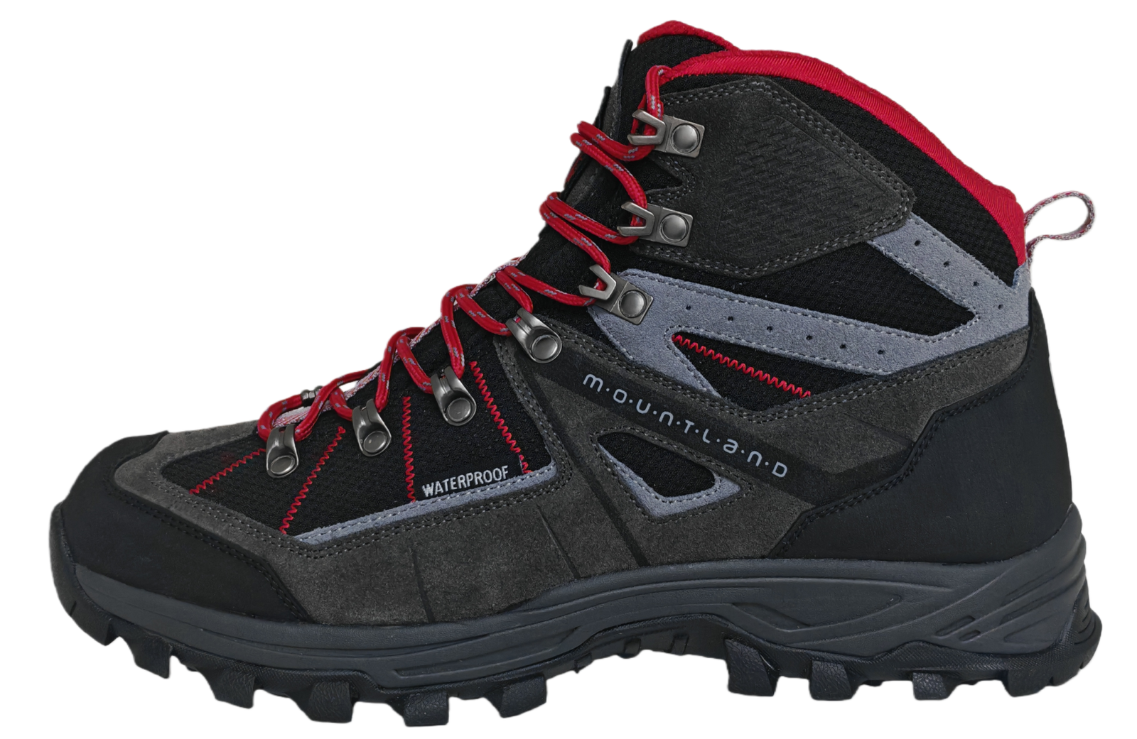 DARK GREY/RED